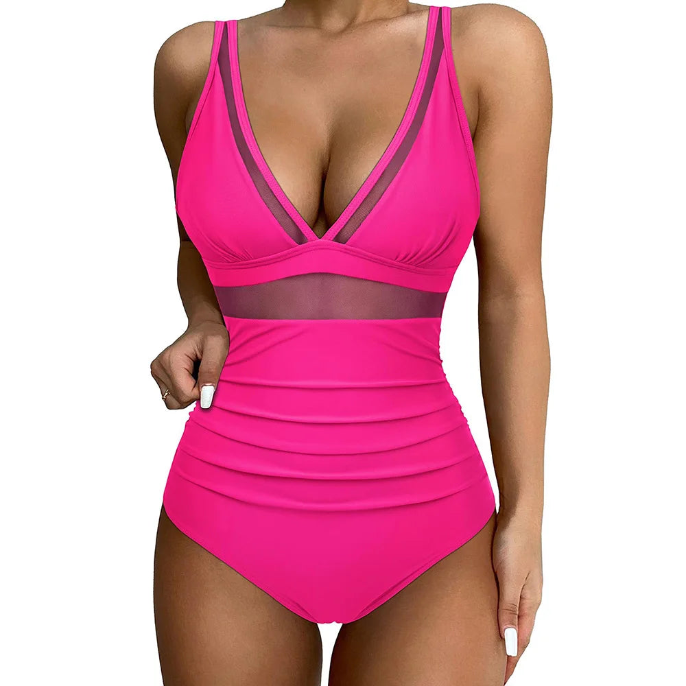 Avery | Stylish Printed One Piece Swimsuit