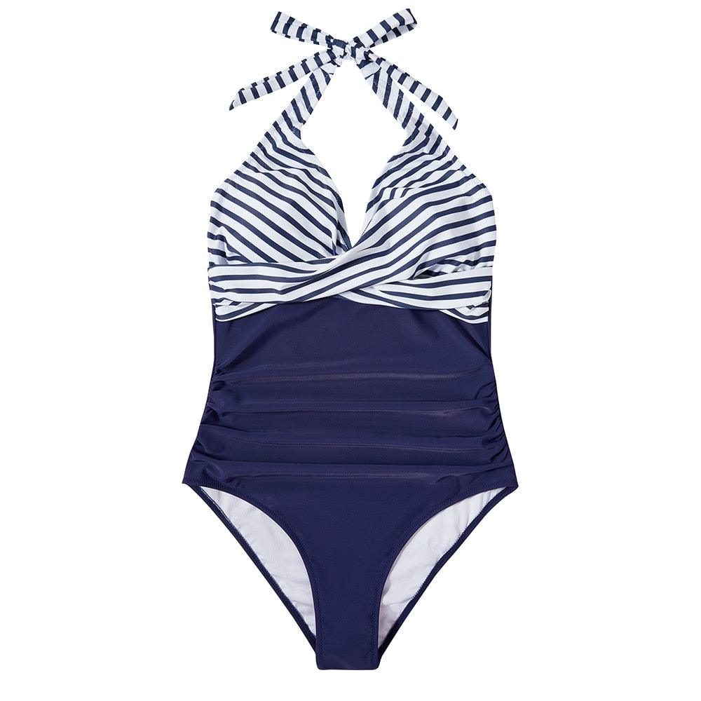 Zoe | Backless Push-Up One Piece Swimsuit