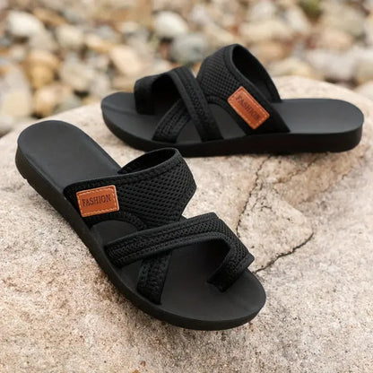 Juno | Cushioned Comfort Flat Summer Strappy Sandals