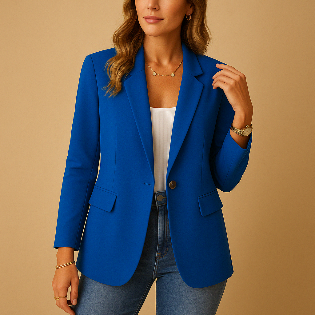 Ivy | Women's Single-Breasted Notch Lapel Blazer