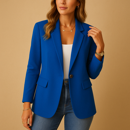 Ivy | Women's Single-Breasted Notch Lapel Blazer
