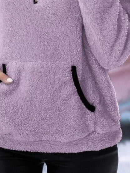 Joyce | Women's Half-Zip Fuzzy Jumper