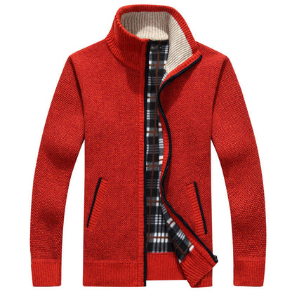Kaleb | Men's Stand Collar Full Zip Jacket