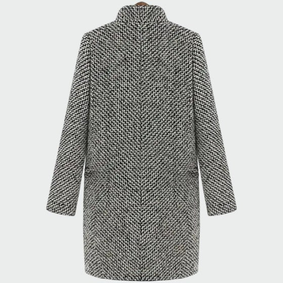 Olivia | Women's Elegant Long Wool Coat