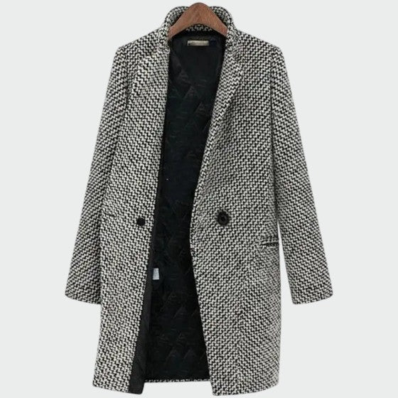 Olivia | Women's Elegant Long Wool Coat