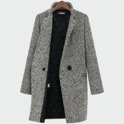 Olivia | Women's Elegant Long Wool Coat