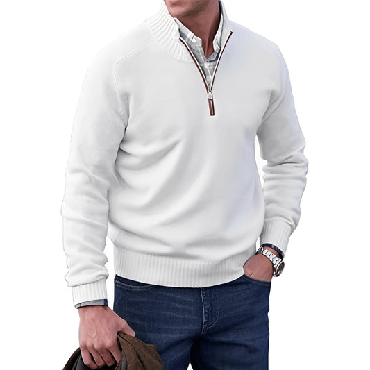 Ryan | Men's Quarter Zip Knit Jumper