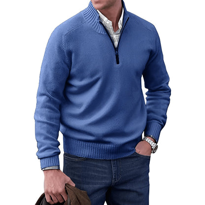 Ryan | Men's Quarter Zip Knit Jumper