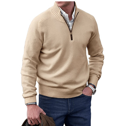 Ryan | Men's Quarter Zip Knit Jumper