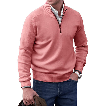 Ryan | Men's Quarter Zip Knit Jumper