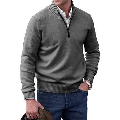 Ryan | Men's Quarter Zip Knit Jumper