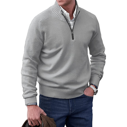 Ryan | Men's Quarter Zip Knit Jumper