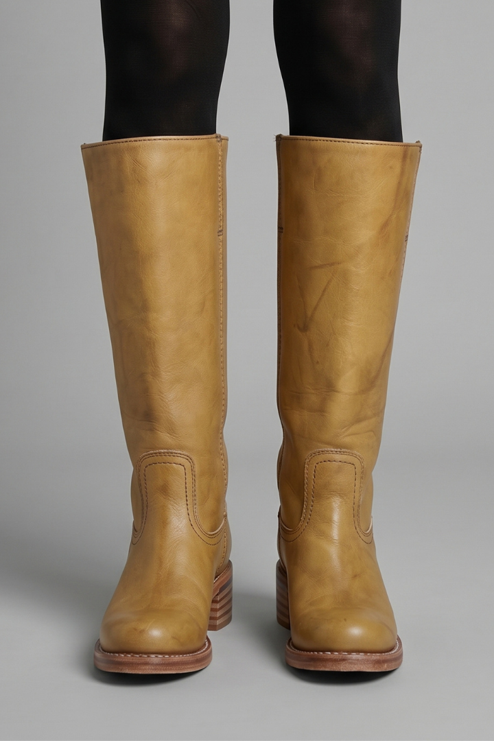 Rhiannon | Oxblood Leather Tall Pull On Riding Boots 11
