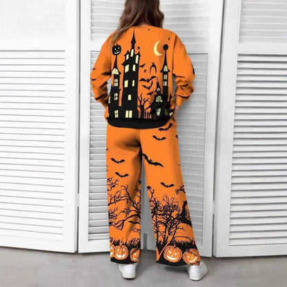 Haunted Manor | Haunted House Halloween Pyjamas 4
