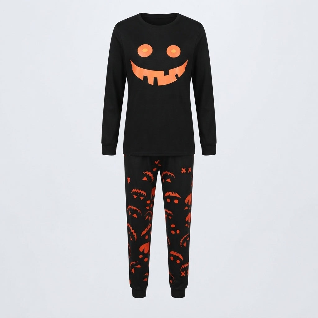 Jack O'Lantern | Pumpkin Face Halloween Pyjamas 2