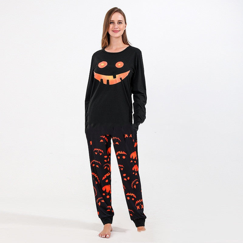 Jack O'Lantern | Pumpkin Face Halloween Pyjamas 4