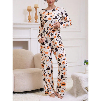 Spooky Hollow | Pumpkin Ghost Halloween Pyjamas 3
