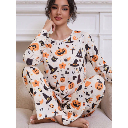 Spooky Hollow | Pumpkin Ghost Halloween Pyjamas 7