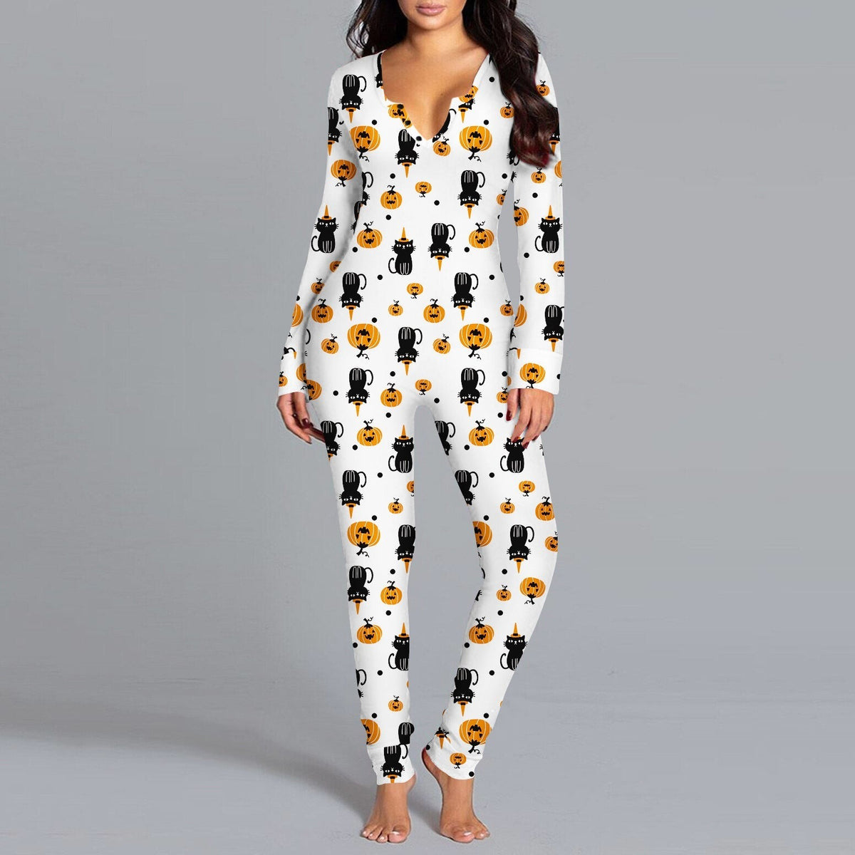 Black Cat Society | Black Cat Halloween Jumpsuit 7