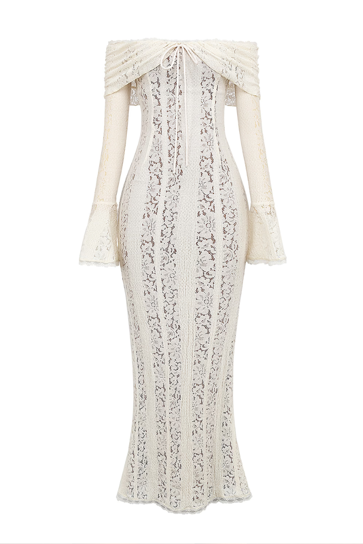 Elcevi | Lace Maternity Dress 12