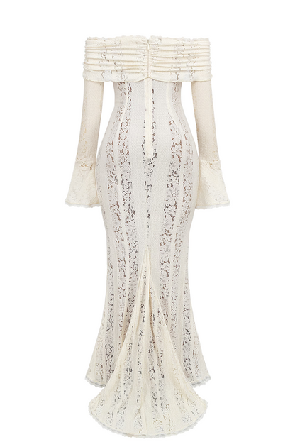 Elcevi | Lace Maternity Dress 13