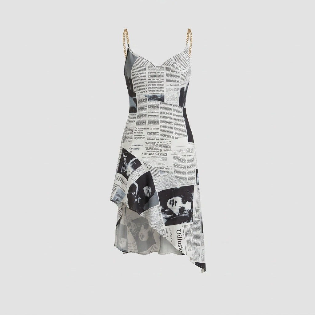 Niamh Bellamy | Strapless Asymmetric Race Day Mini Dress 2