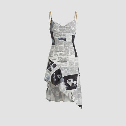 Niamh Bellamy | Strapless Asymmetric Race Day Mini Dress 2