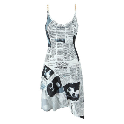 Niamh Bellamy | Strapless Asymmetric Race Day Mini Dress 4