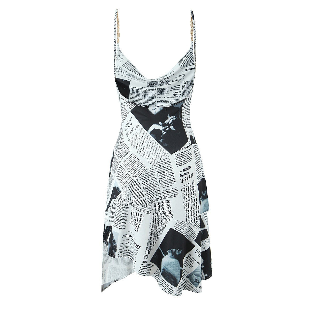 Niamh Bellamy | Strapless Asymmetric Race Day Mini Dress 5