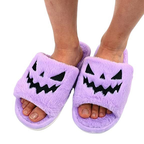 Little Boo | Pumpkin Halloween Slippers 10
