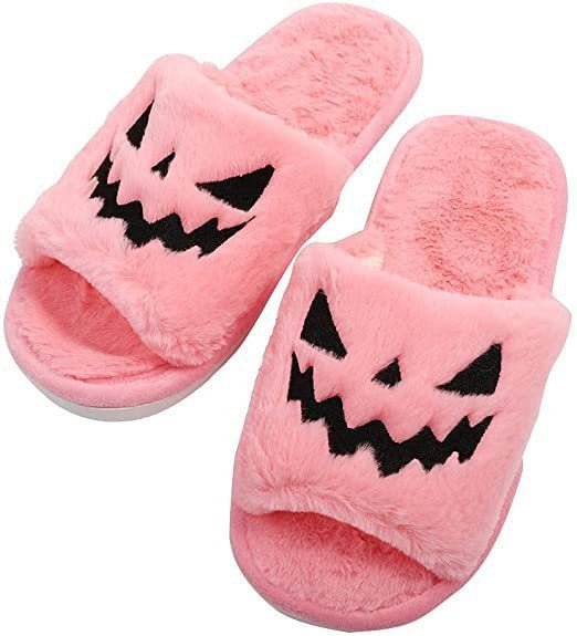 Little Boo | Pumpkin Halloween Slippers 6