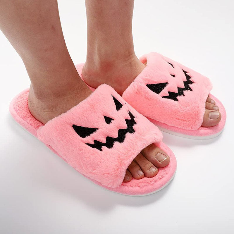Little Boo | Pumpkin Halloween Slippers 7