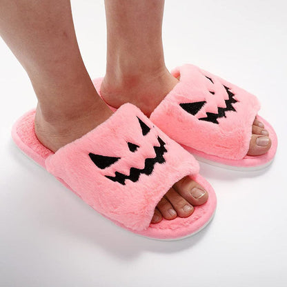 Little Boo | Pumpkin Halloween Slippers 7