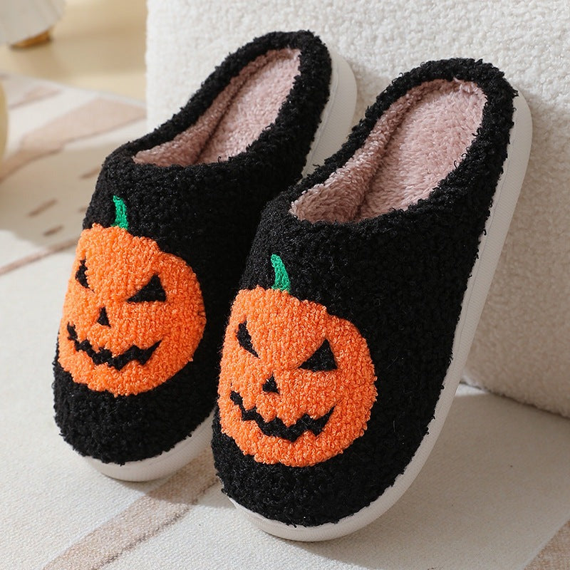 Midnight Bat | Pumpkin Halloween Slippers 10