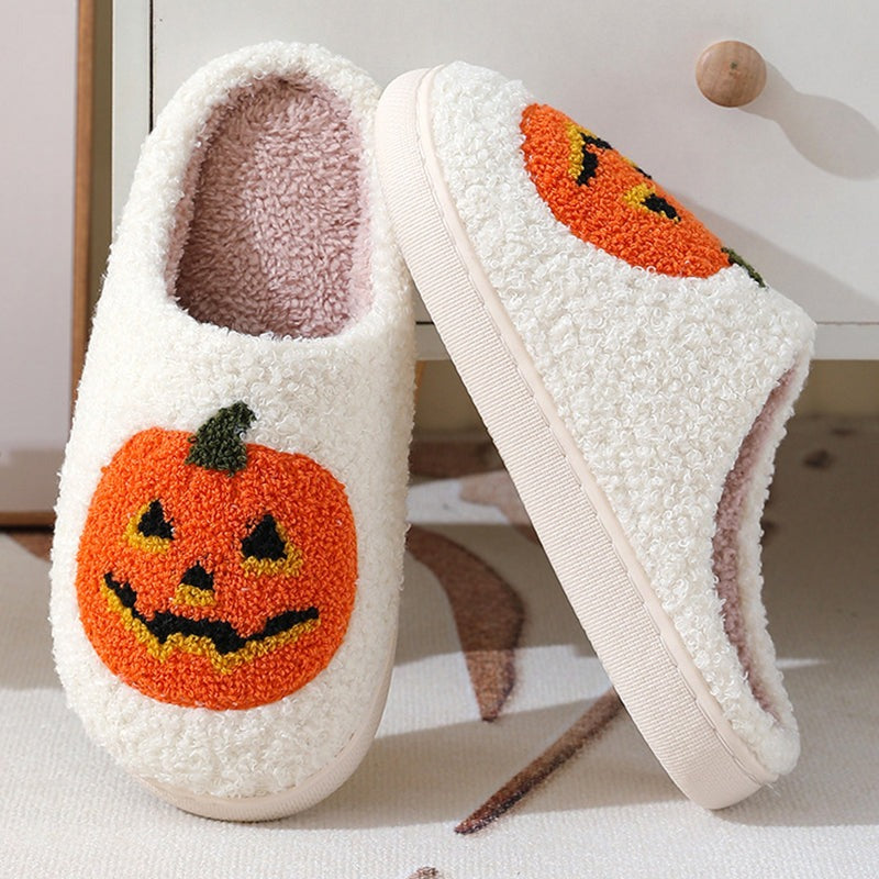 Midnight Bat | Pumpkin Halloween Slippers 4
