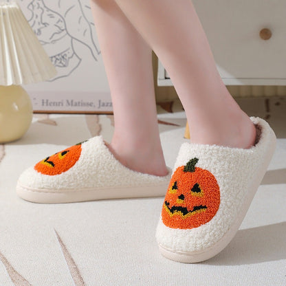 Midnight Bat | Pumpkin Halloween Slippers 8