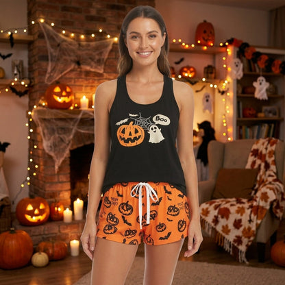 Trick & Treat | Pumpkin Ghost Halloween Pyjamas 1