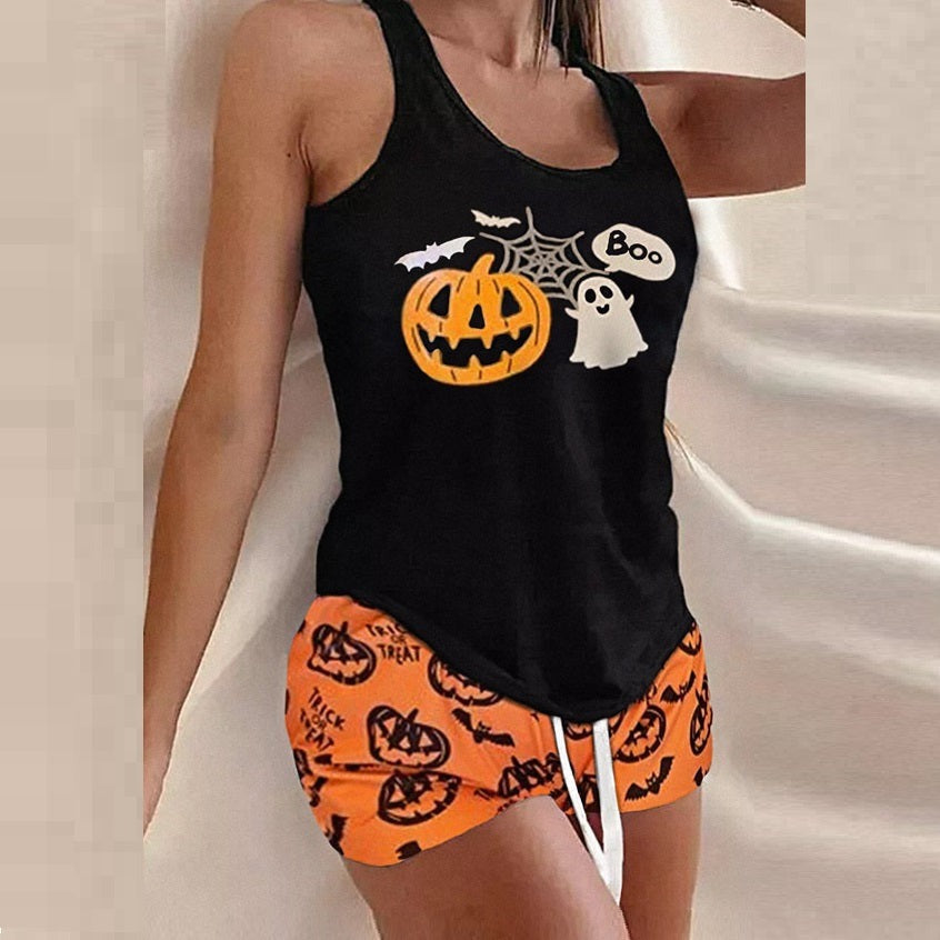 Trick & Treat | Pumpkin Ghost Halloween Pyjamas 3