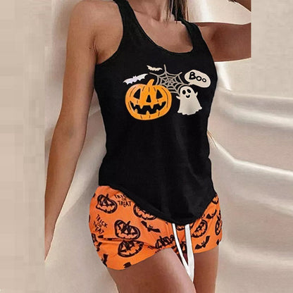 Trick & Treat | Pumpkin Ghost Halloween Pyjamas 3