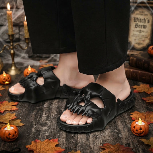 Bone Daddy | Skull Halloween Slippers 1