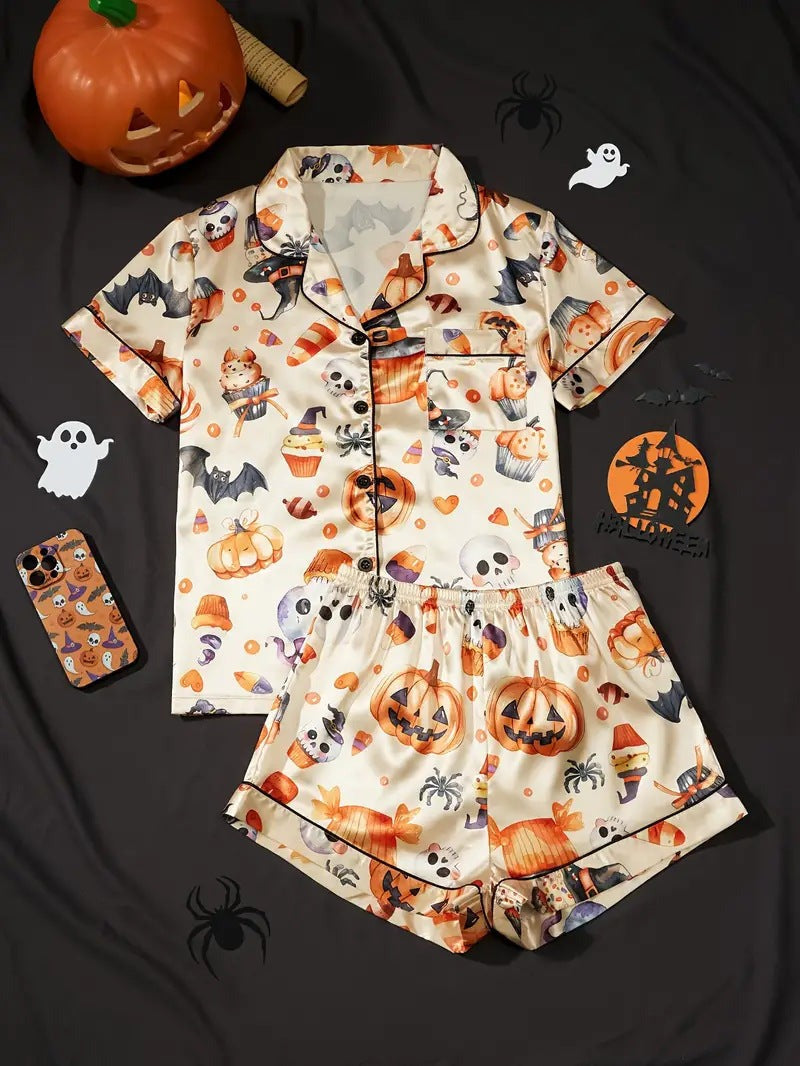 Spooky Pumpkin | Halloween Pyjama Set 14