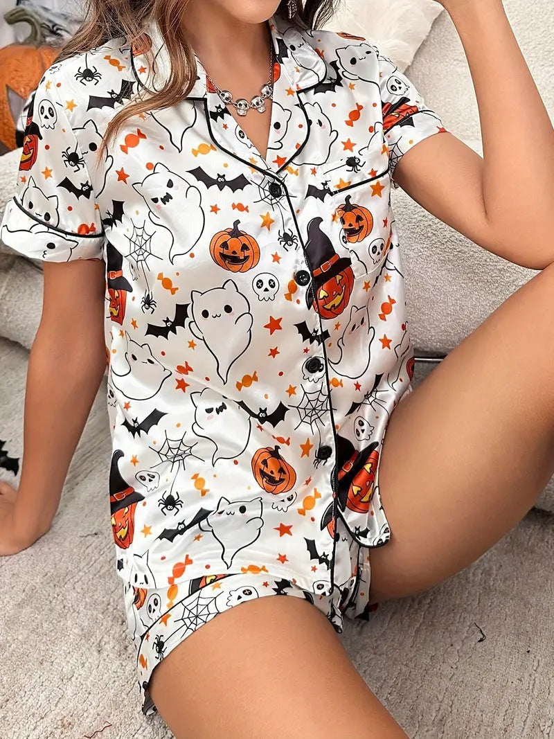 Spooky Pumpkin | Halloween Pyjama Set 3