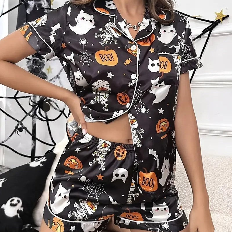 Spooky Pumpkin | Halloween Pyjama Set 4