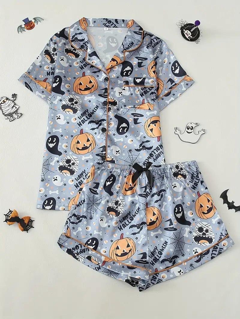 Spooky Pumpkin | Halloween Pyjama Set 9