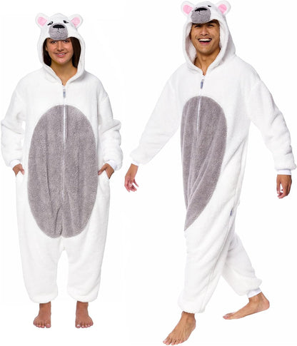 Bruno | Brown Teddy Bear Hooded Onesie Costume 7