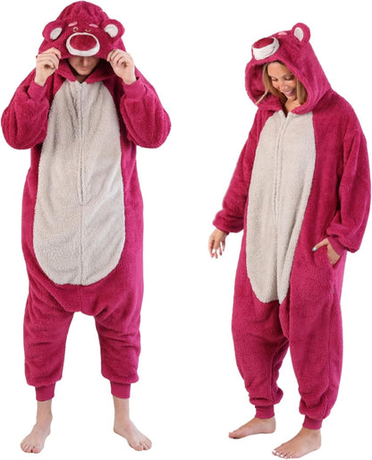 Bruno | Brown Teddy Bear Hooded Onesie Costume 8