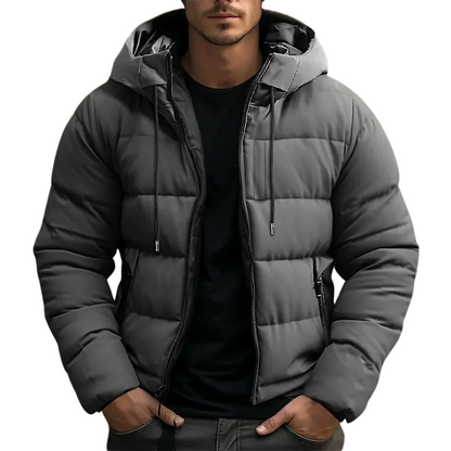 Paul | Men's Padded Hooded Quilted Puffer Jacket
