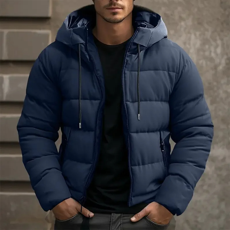 Paul | Men's Padded Hooded Quilted Puffer Jacket