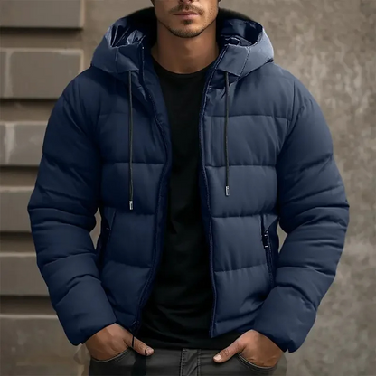 Paul | Men's Padded Hooded Quilted Puffer Jacket