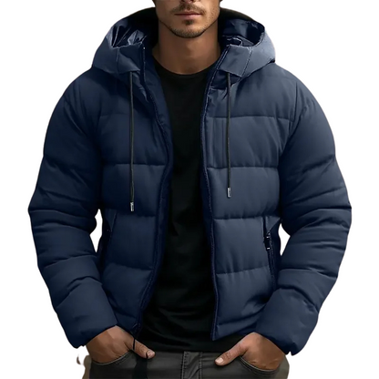 Paul | Men's Padded Hooded Quilted Puffer Jacket